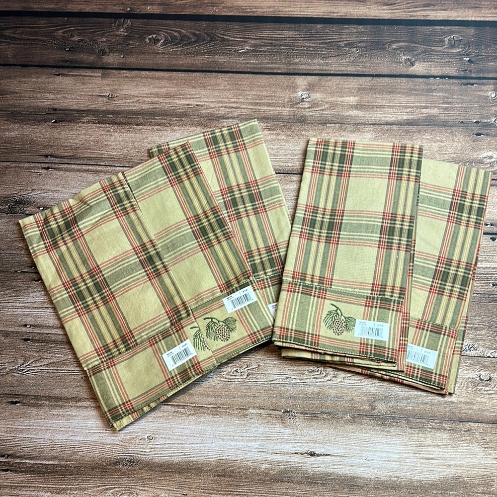 Lot of 5 - Pinecone Towels - 20” x 28” - New